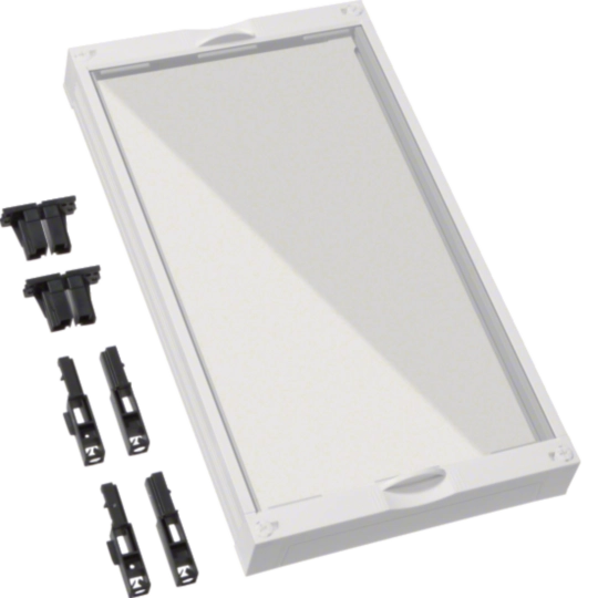 Bausatz, universN, 450x250mm, Berührungsschutzabdeckung klarsicht