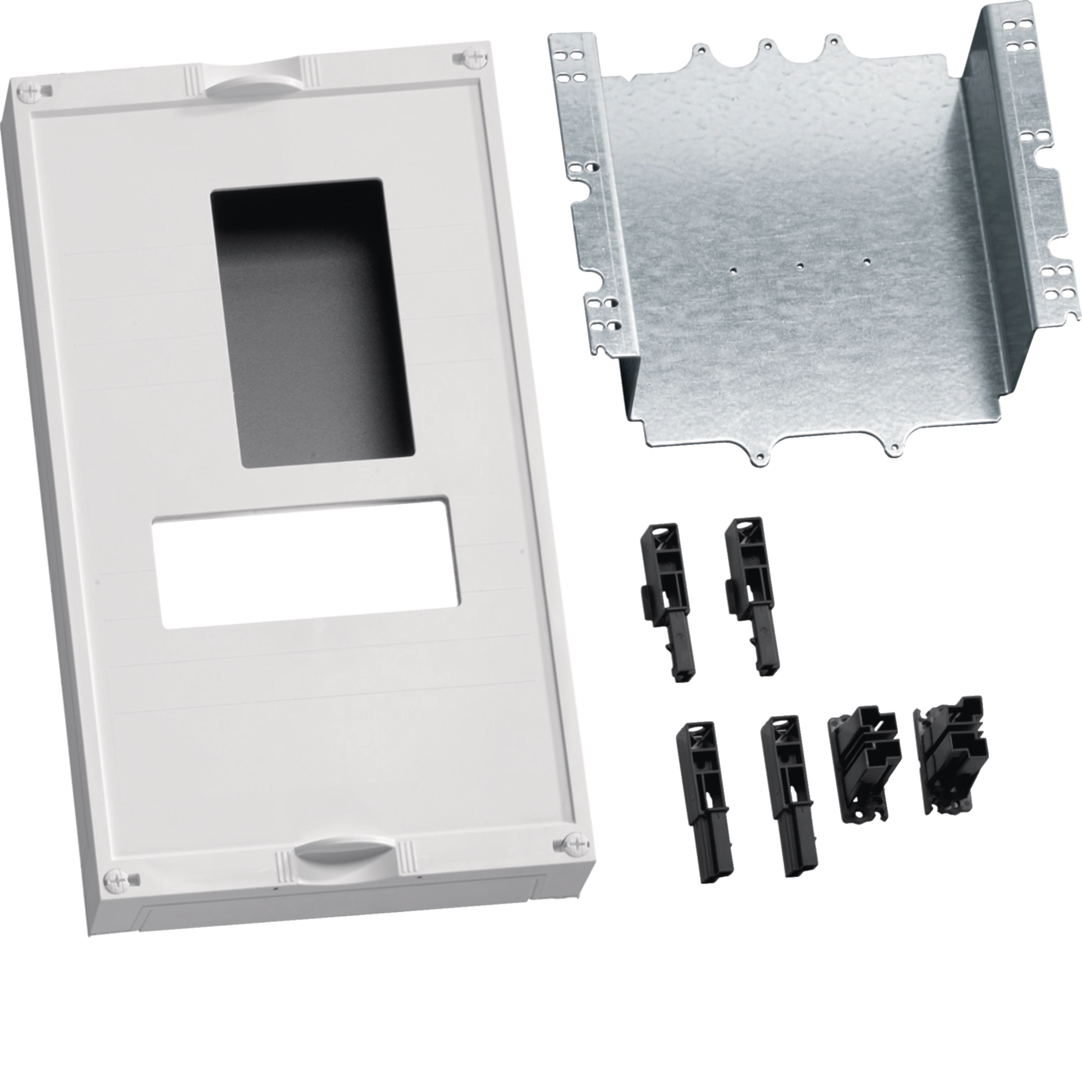 Bausatz,universN,450x250mm,für Leistungsschalter H3+ P250,mit Motor und FI