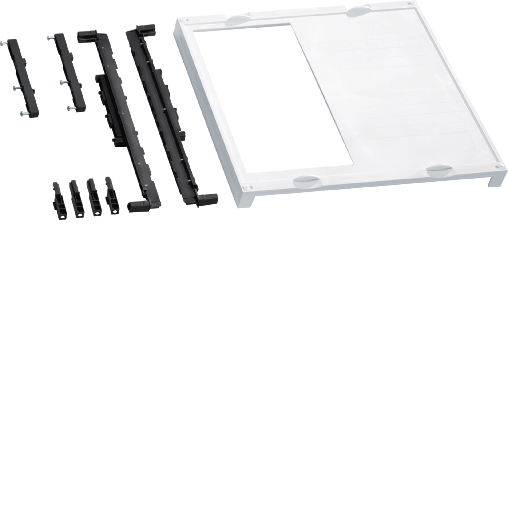 Bausatz, univ.N, 450x500mm, f. 9 NH00-Leisten auf Sammelschienensystem 60/3polig