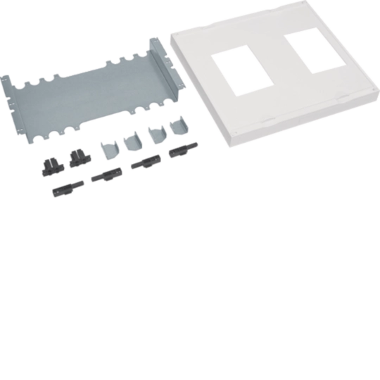 Bausatz, universN, 450x500mm, für 2 Leistungsschalter H3+ P630A, 3/4 polig
