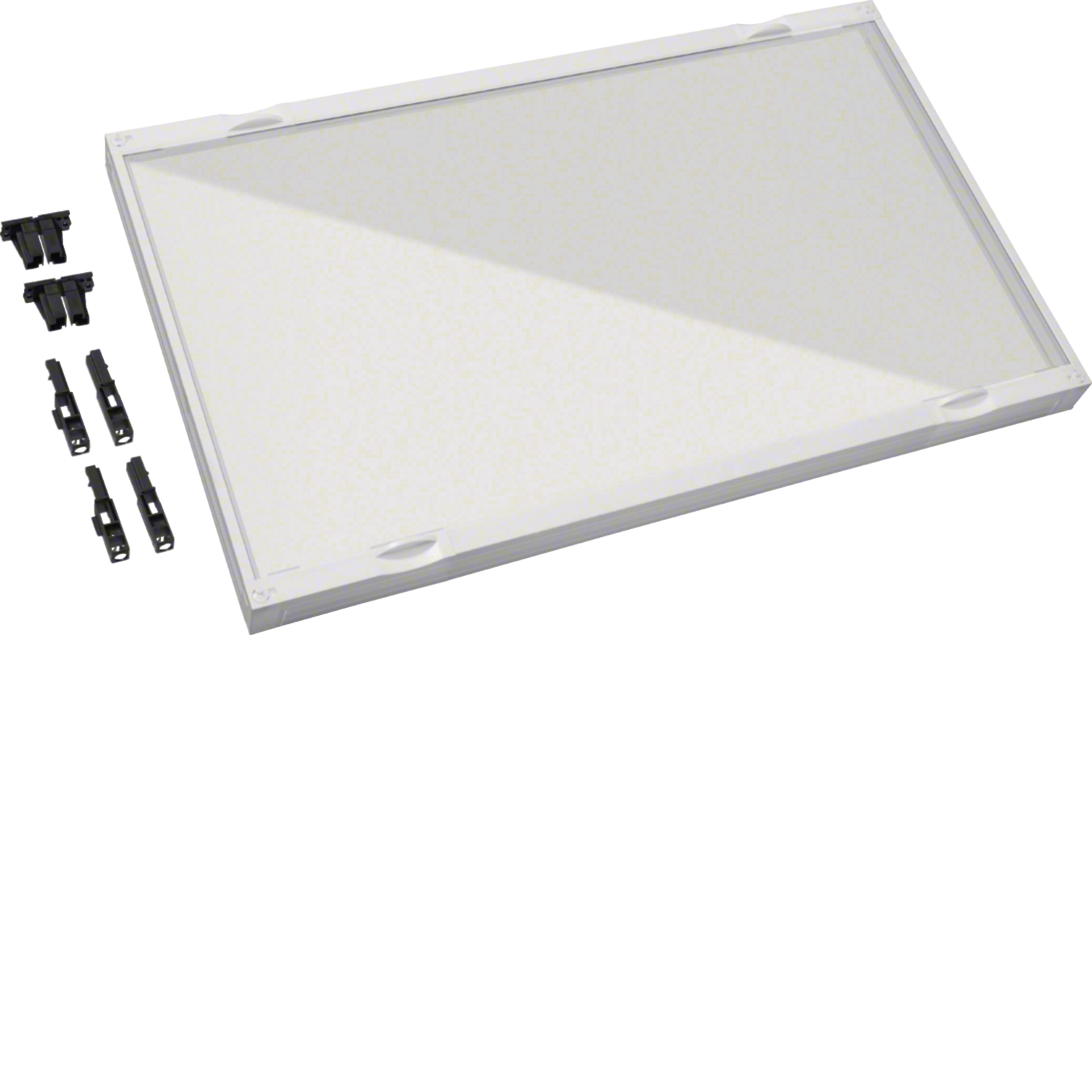 UC33BAKL - Bouwgroep, 450x750mm, afdekplaat transparant