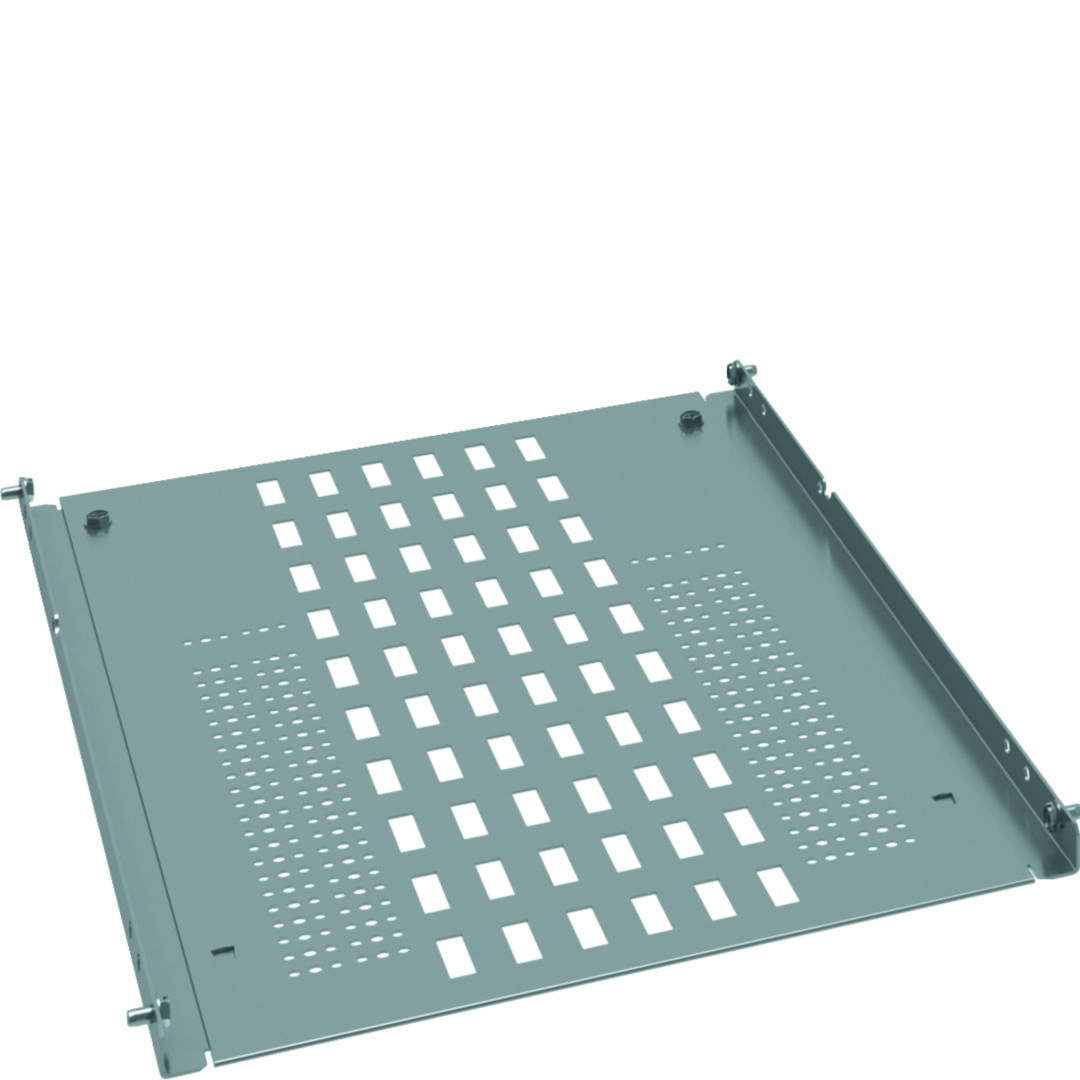 Elválasztólemez vízszintes teli 2b forma 19mm x 350mm acél galvanizált QuadroEvo Hager