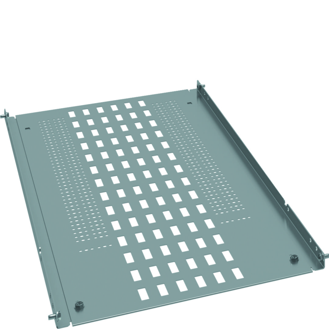Elválasztólemez vízszintes teli 2b forma 19mm x 350mm acél galvanizált QuadroEvo Hager