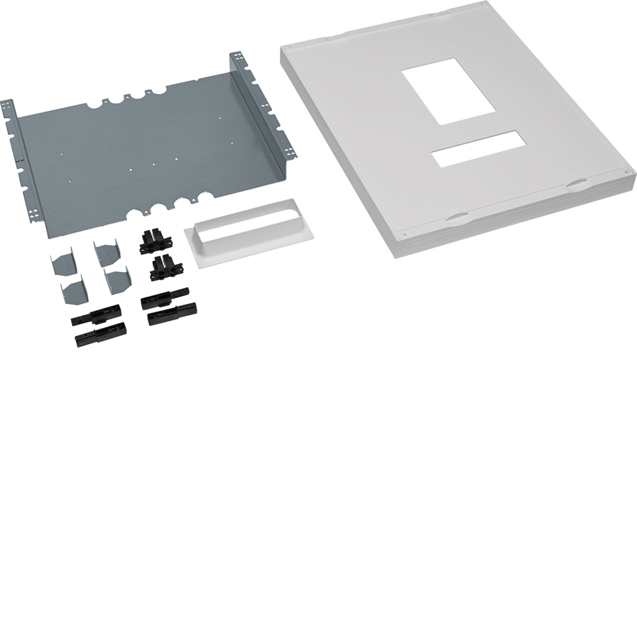 Bausatz, universN, 600x500mm, für Leistungsschalter H3+ P630A, 4 polig, mit FI