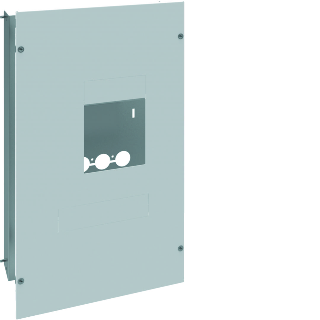 Beépítőkészlet MCCB H3+P630+RCD-hez fix függőleges 600mm x 350mm x 188mm 600mm-sortávolság QuadroEvo Hager