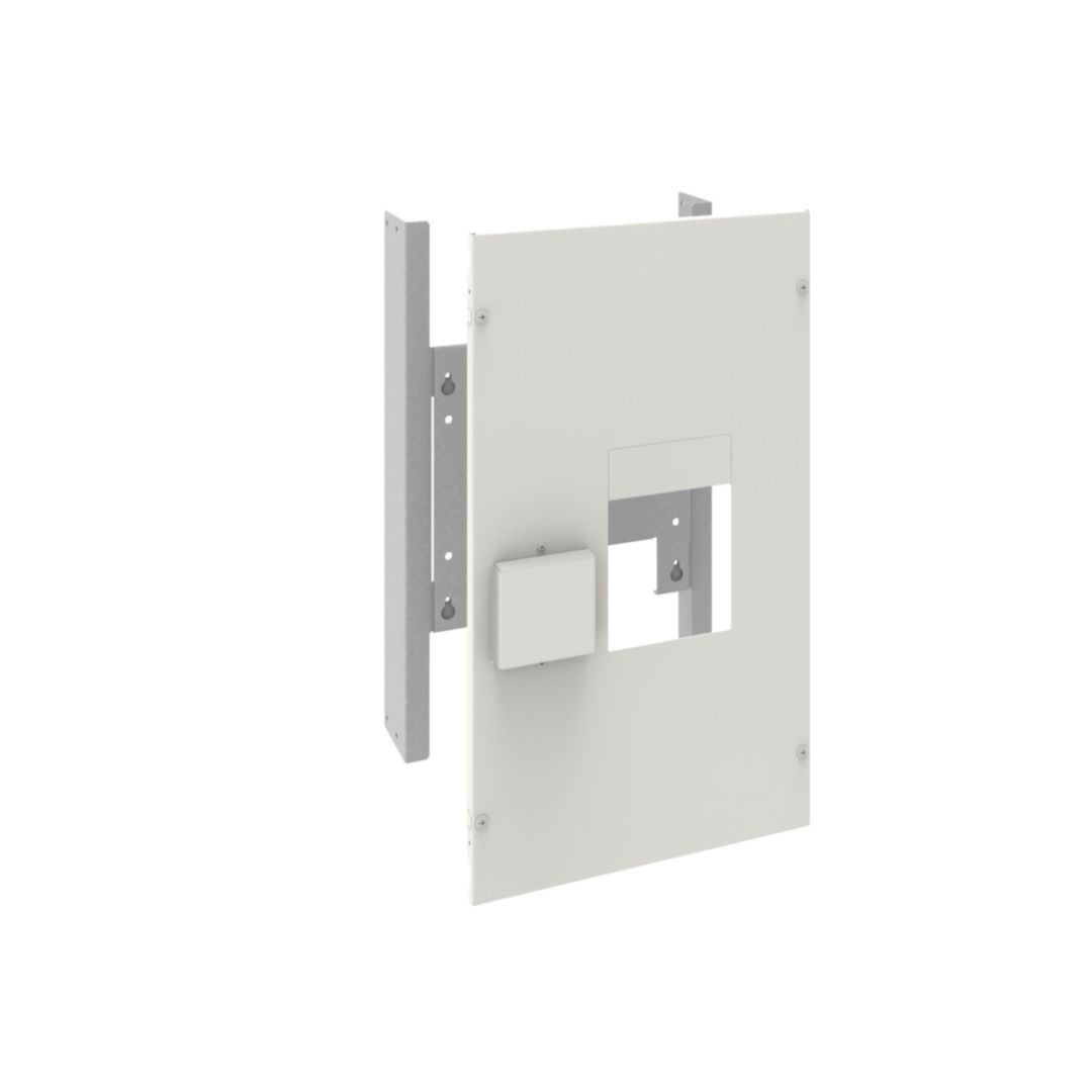 Beépítőkészlet 2xMCCB P250-hez kocsizható függőleges 600mm x 350mm x 210mm 600mm-sortávolság QuadroEvo Hager