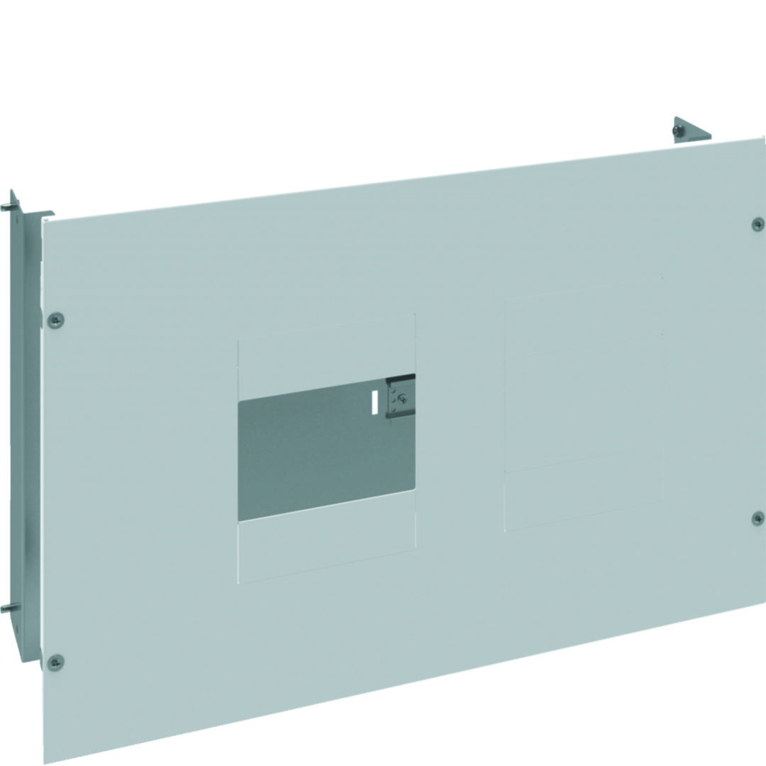 Beépítőkészlet 2xMCCB H3+X630-hoz fix függőleges 400mm x 600mm x 188mm 400mm-sortávolság QuadroEvo Hager