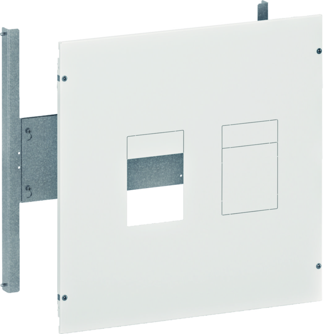 Beépítőkészlet 2xMCCB P630-hoz dugaszolható függőleges 600mm x 600mm x 210mm 600mm-sortávolság QuadroEvo Hager