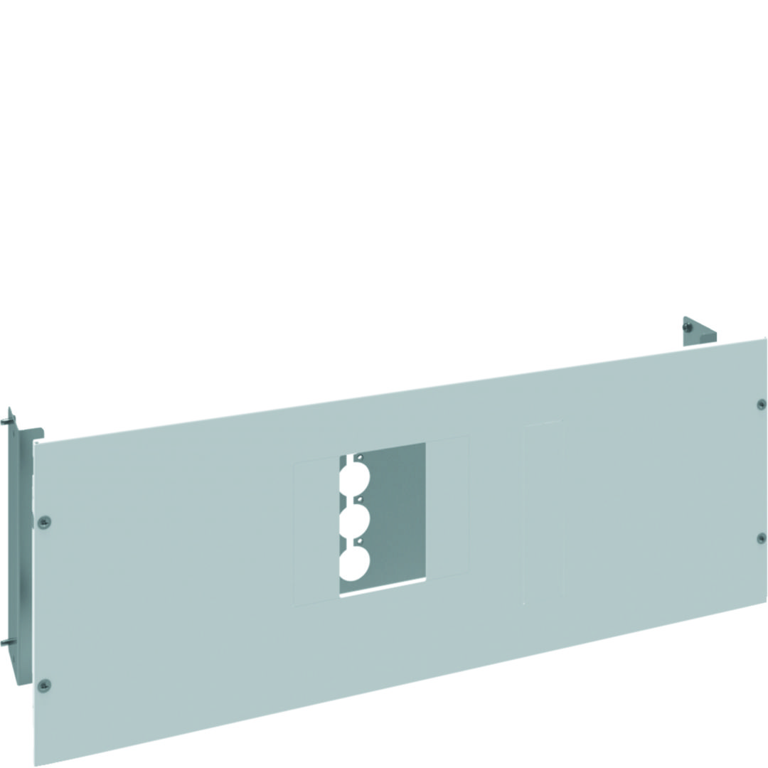 Beépítőkészlet MCCB H3+X630+RCD-hez vízszintes 300mm x 800mm x 188mm 300mm-sortávolság QuadroEvo Hager