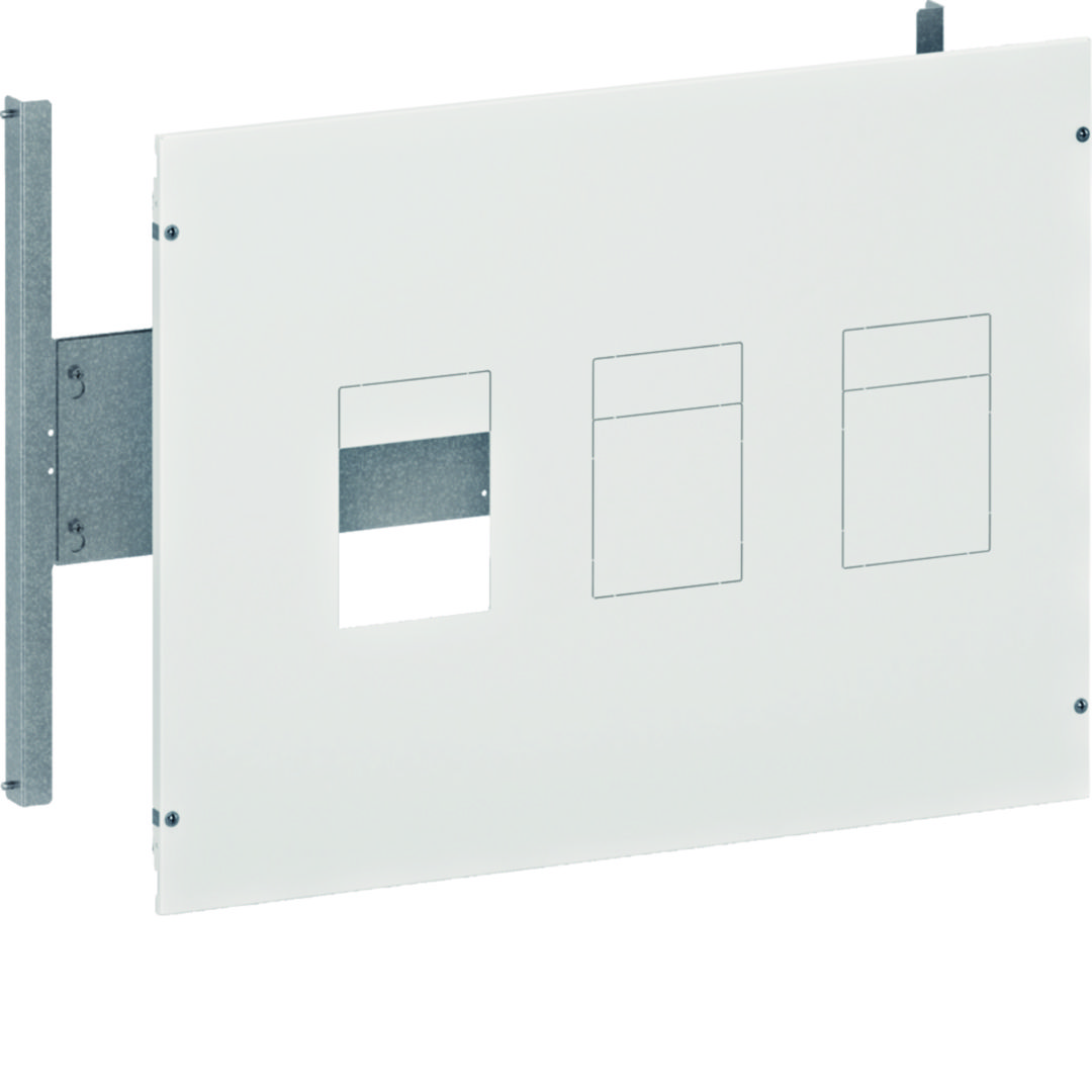 Beépítőkészlet 3xMCCB P630-hoz dugaszolható függőleges 600mm x 800mm x 188mm 600mm-sortávolság QuadroEvo Hager
