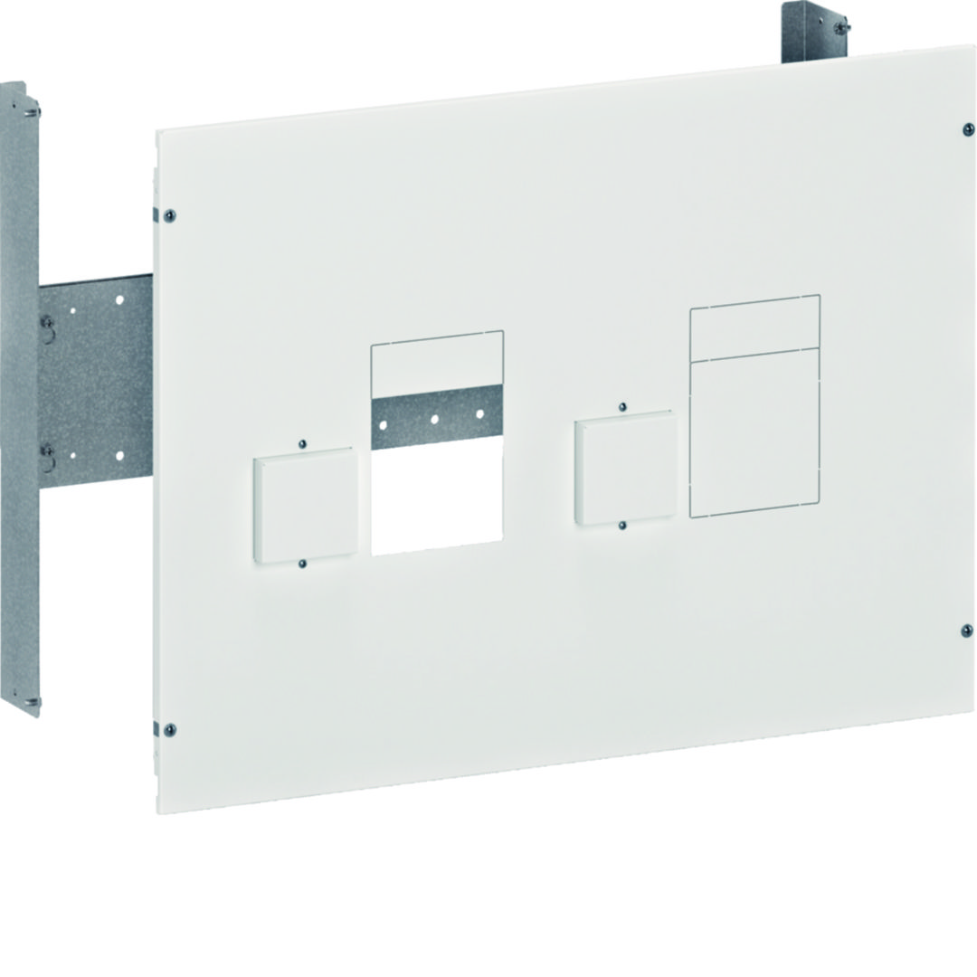 Beépítőkészlet 2xMCCB P630-hoz kocsizható függőleges 600mm x 800mm x 210mm 600mm-sortávolság QuadroEvo Hager