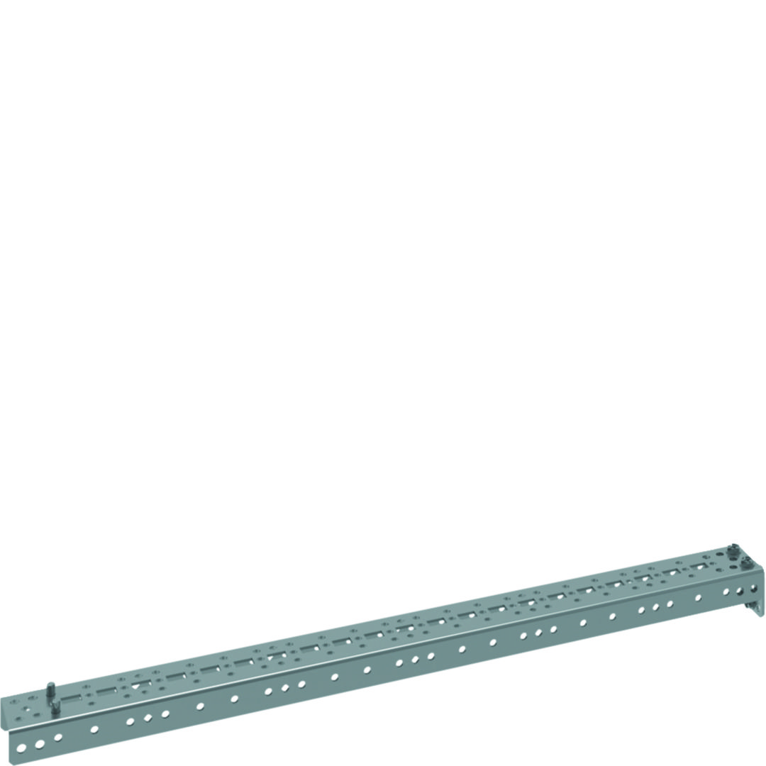 Perforált keresztrúd C-profil 600mm x 50mm x 44mm fém natúr Quadro+evo Hager