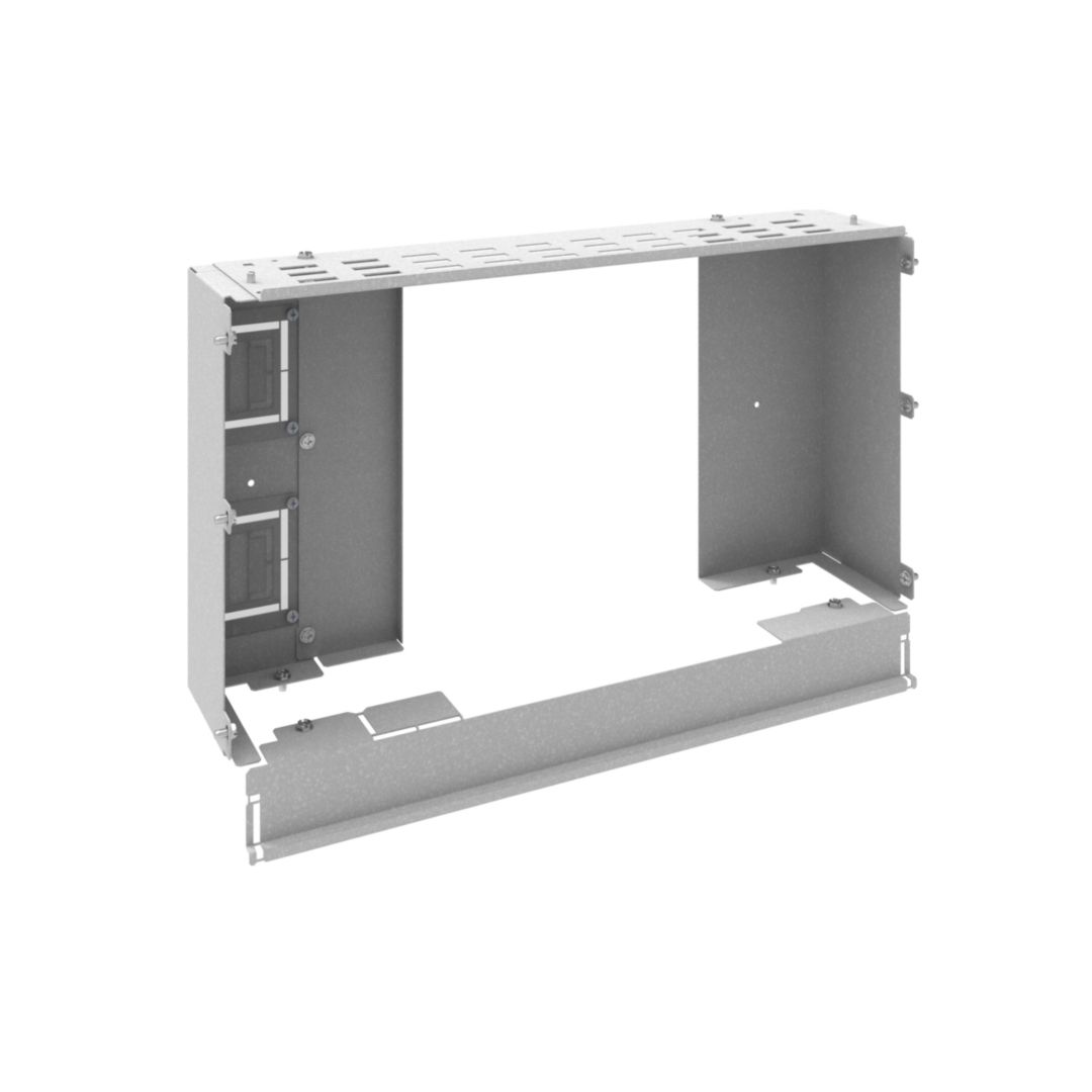 Elválasztólemez 3b fiókos forma 400mm x 600mm acél galvanizált QuadroEvo Hager