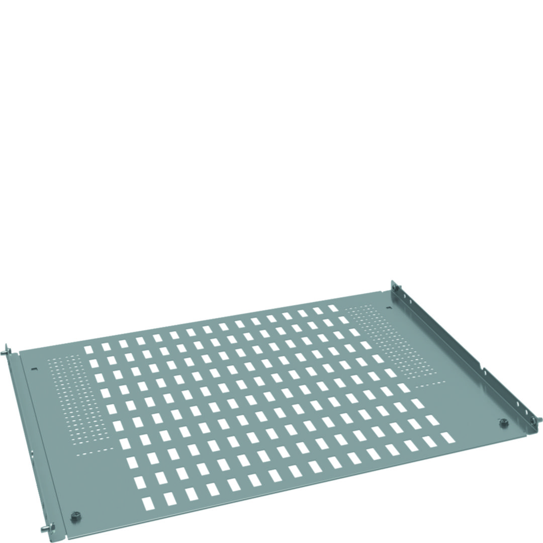 Elválasztólemez vízszintes teli 2b forma 19mm x 600mm acél galvanizált QuadroEvo Hager
