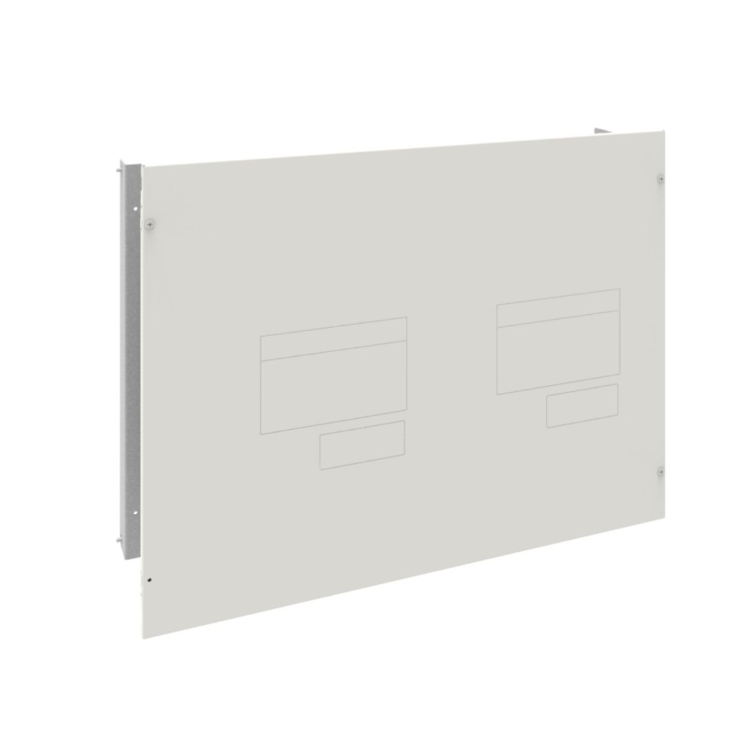 Beépítőkészlet 2xMCCB H1600-hoz fix függőleges 600mm x 800mm x 195mm QuadroEvo Hager