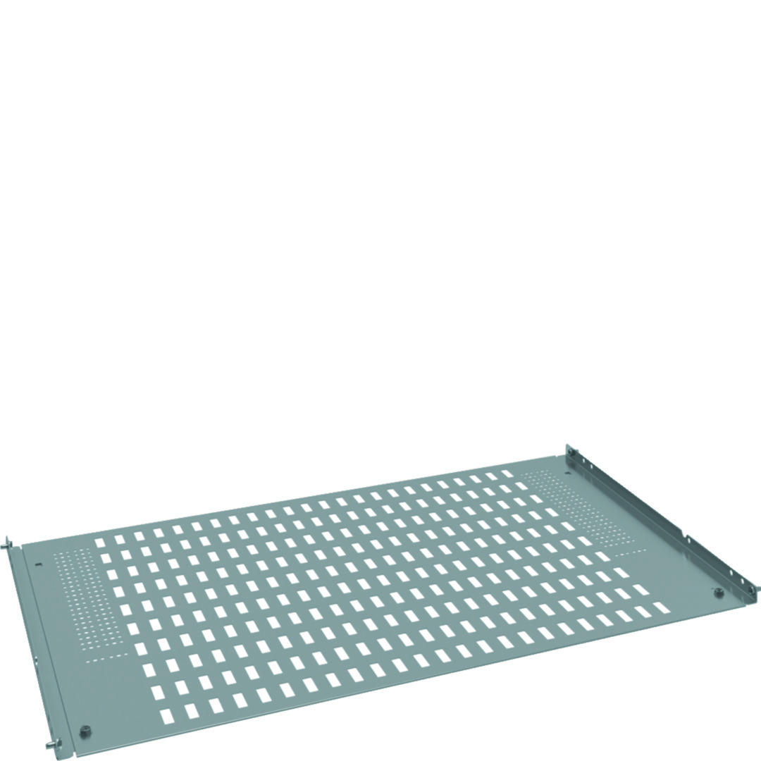 Elválasztólemez vízszintes teli 2b forma 19mm x 800mm acél galvanizált QuadroEvo Hager