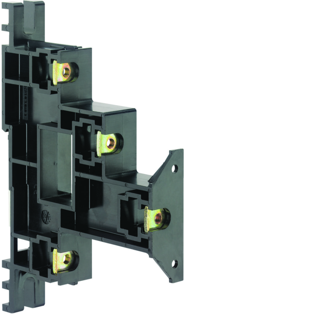 Gyűjtősíntartó lépcsős műanyag 210mm x 25mm Quadro Hager