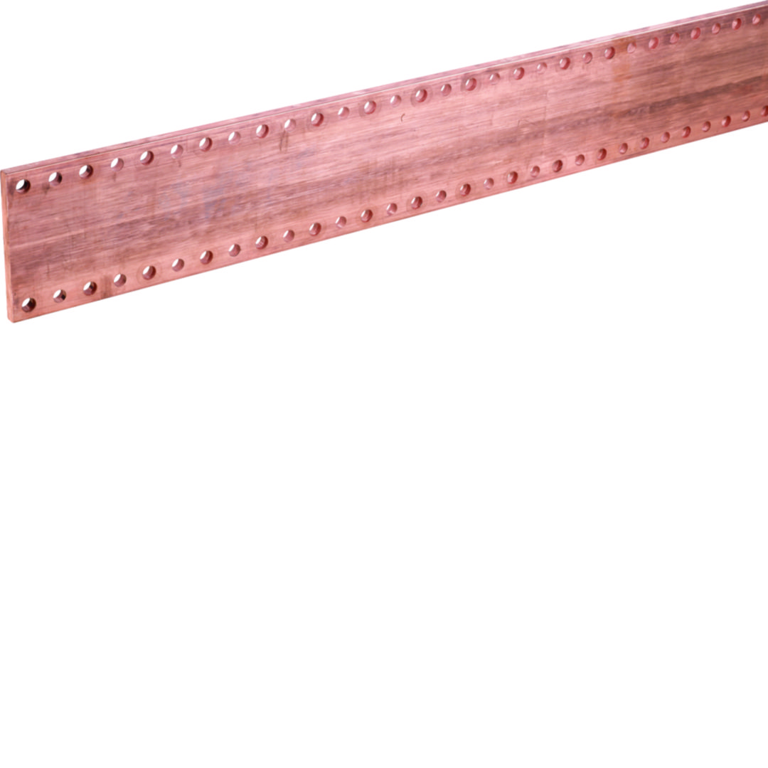 Réz (Cu) gyűjtősín lyukasztott profil 2000A 1750mm x 120mm x 1750mm Quadro Hager