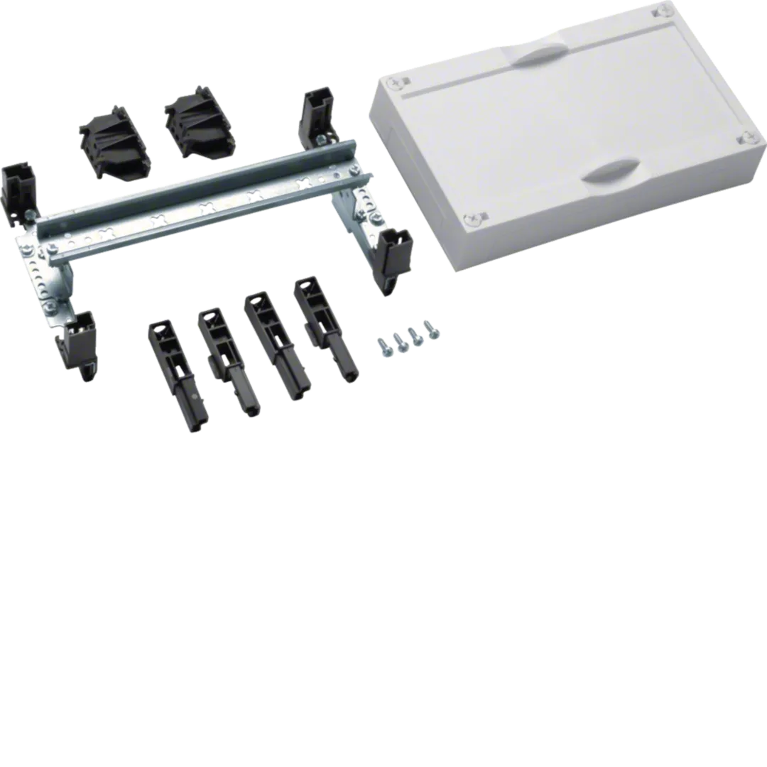 UD11A1 - Blint fronstycke för kopplingsplintar, vågrätt, DIN-skena nivå hög, 150x250
