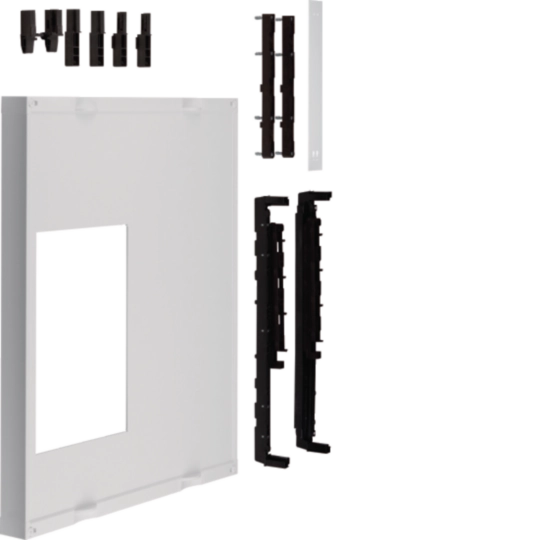 UE42B8N - univers N-SD 600x500mm pro svislé pojistkové odpínače 3p.,rozteč 60mm, 9xNH00