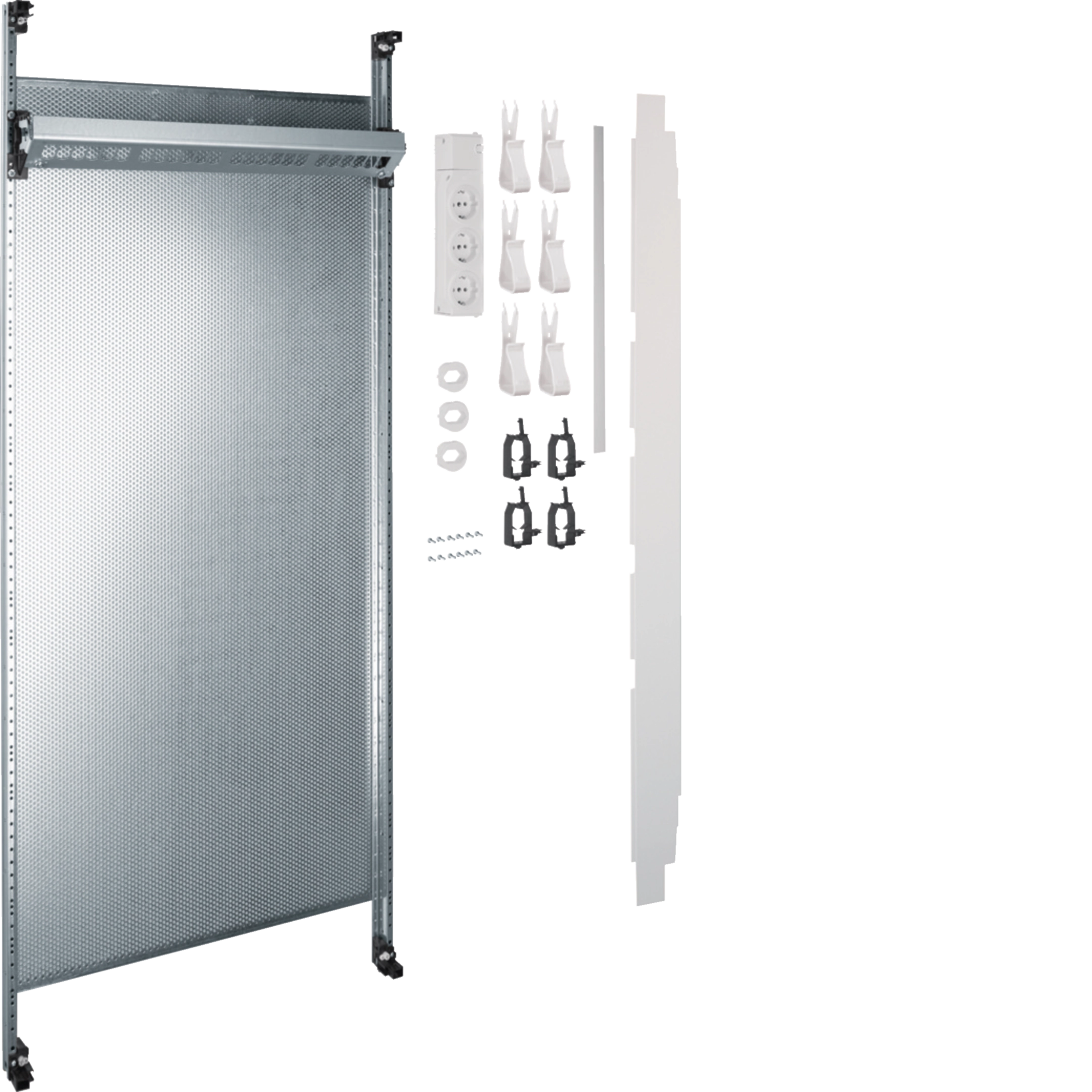 Komplettfeld Multimedia, universZ, 1200mm, 2--feld, ohne Patchmodule