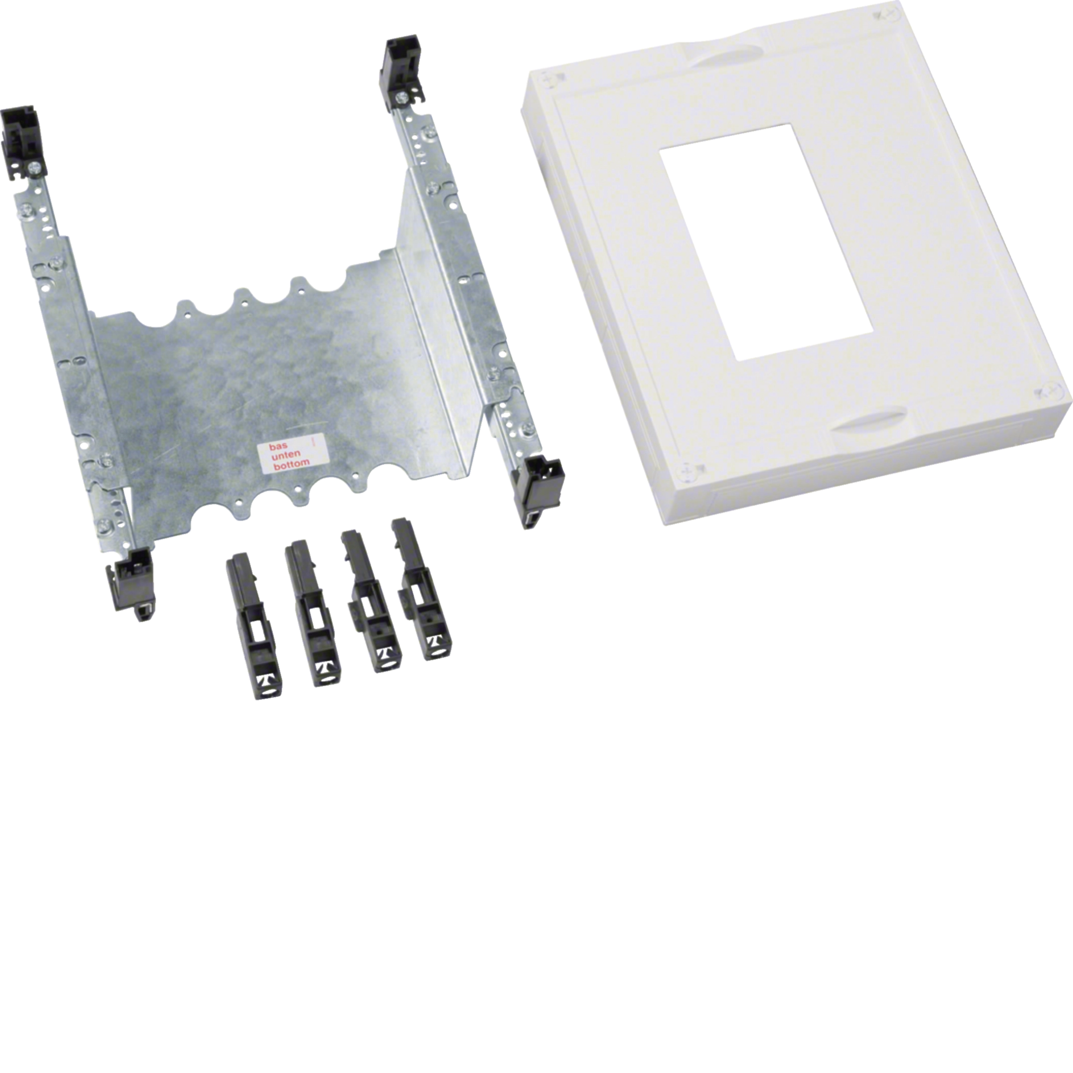 Baustein,universN,300x250mm, für Leistungsschalter h250A,mit Motorantrieb