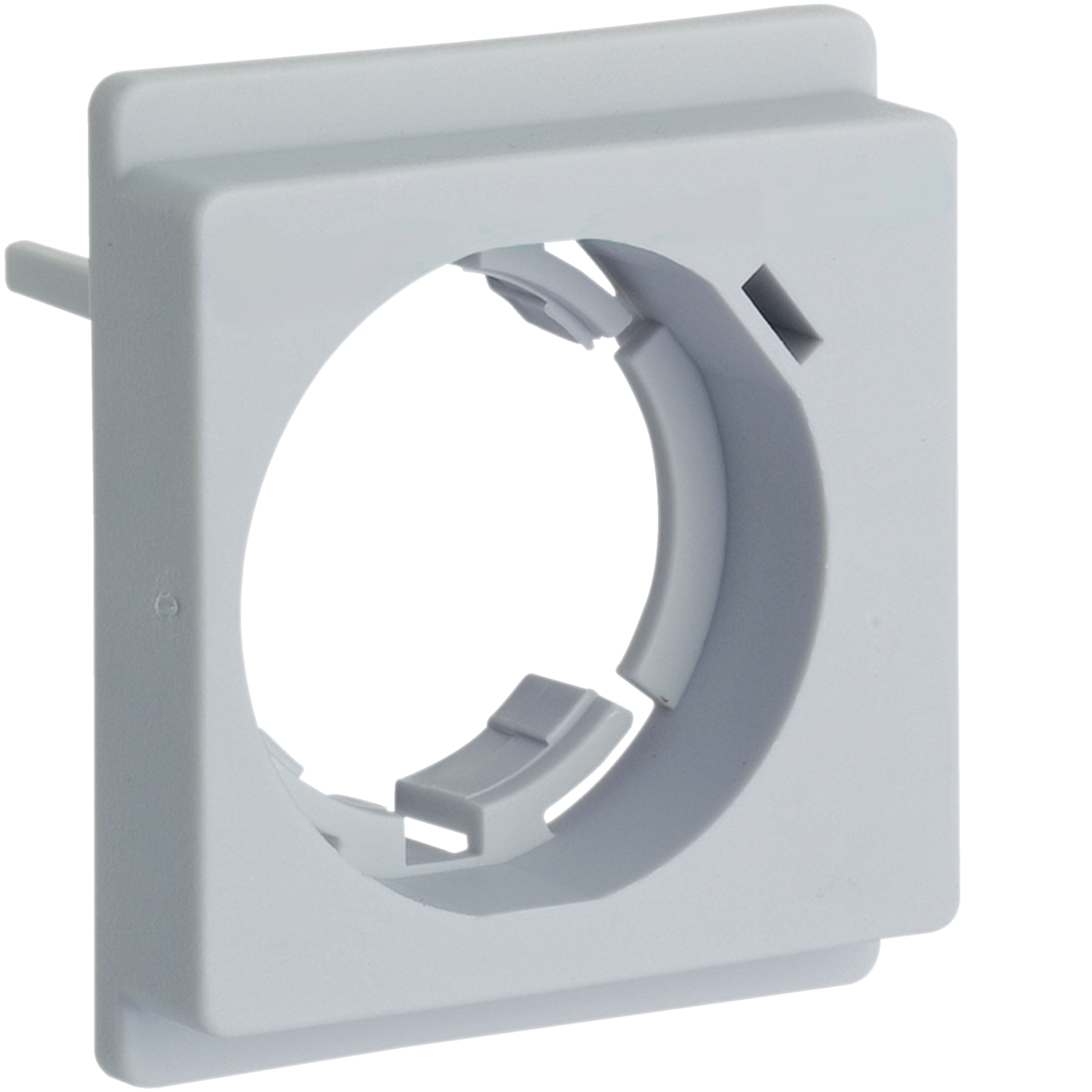 ULE63 - Plaque frontale weber.uniline ULE DIN3 63A pour profondeur INC 51/66mm SN haut