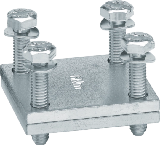 UVZ25PK - Plattenklemme für Flachkupfer und flexiblen Kupferbändern,Klemmraum 25mm x 20mm