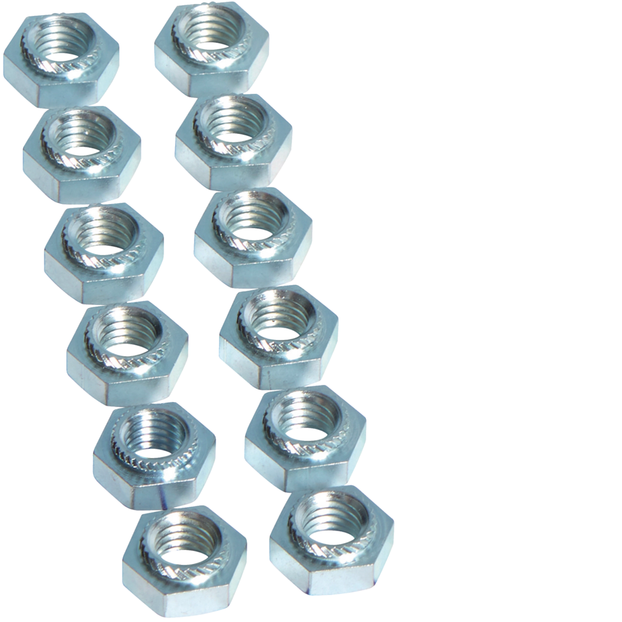 UVZ2M8SM - Set moeren M8 (12 stuks)