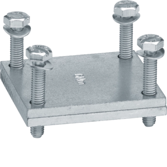 UVZ40PK - Plattenklemme für Flachkupfer und flexiblen Kupferbändern,Klemmraum 40mm x 32mm
