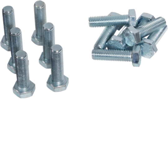 Sechskantschraube M12x40mm ,Zubehör f. Schienen-Stabilisierung “Cu 20×10″(100St)