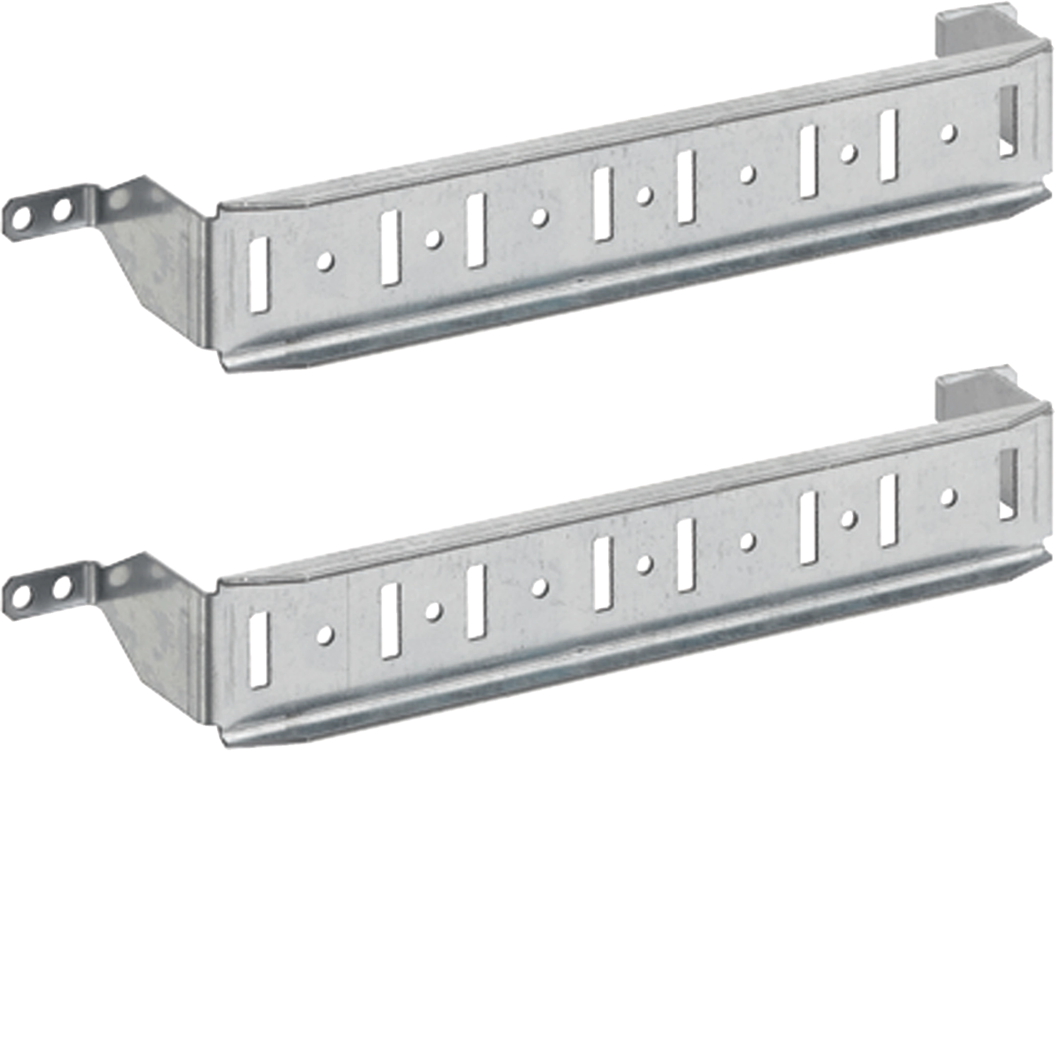 UZ05Z1 - Étrier de fixation Hager univers N 2 travées 2 pièces