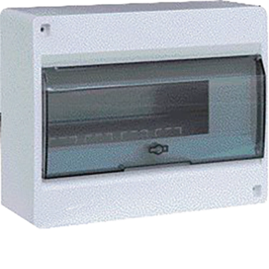 VD110TP - IC2 Rozdzielnica 1x10M n/t, IP40, drzwi transparentne