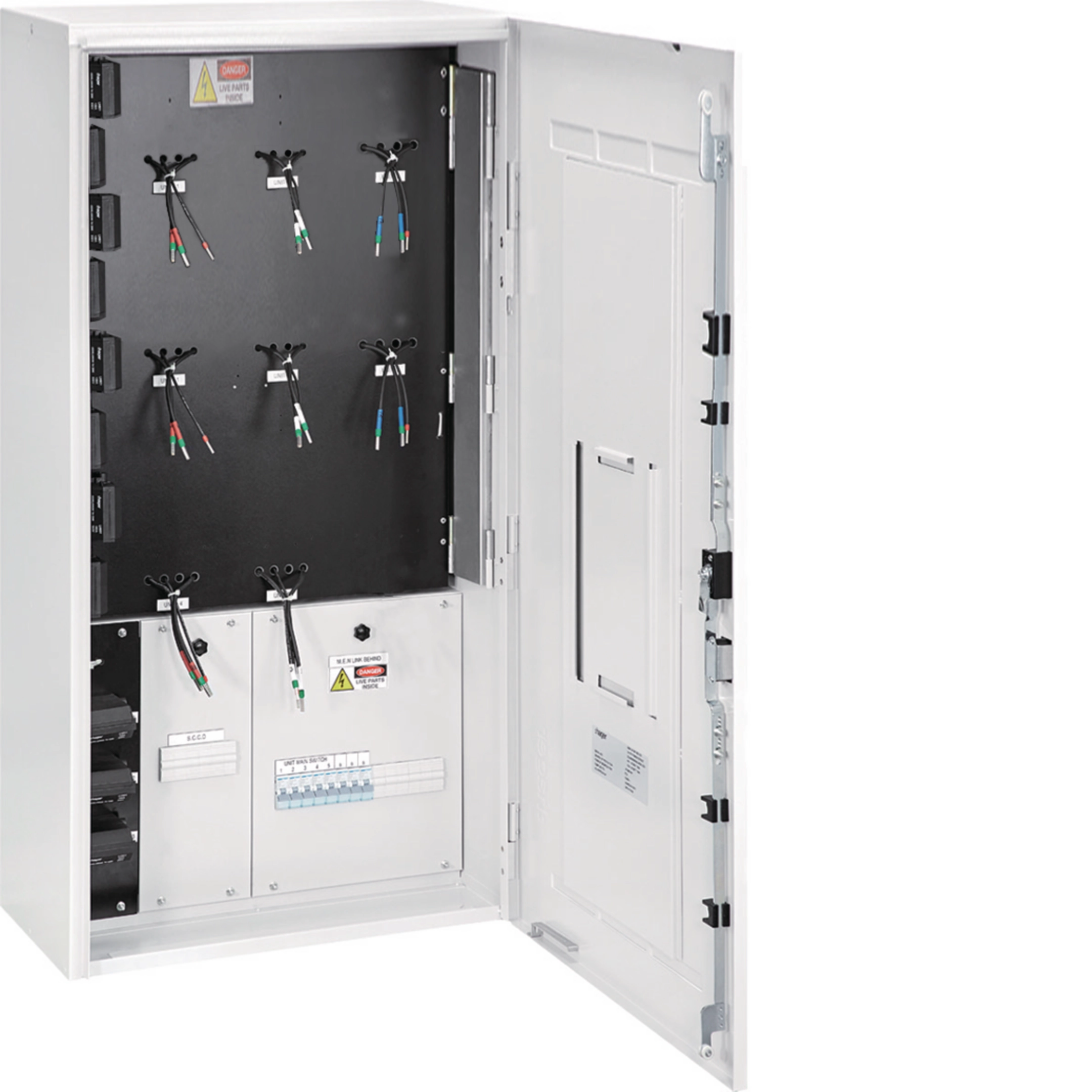 VYGMV8W - Group Metering Encl VIC, 8, Wired