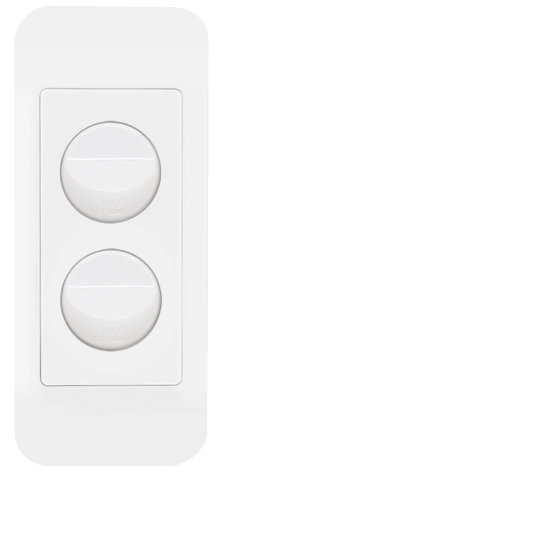 WBHSA2 - Allure Architrave 2 gang