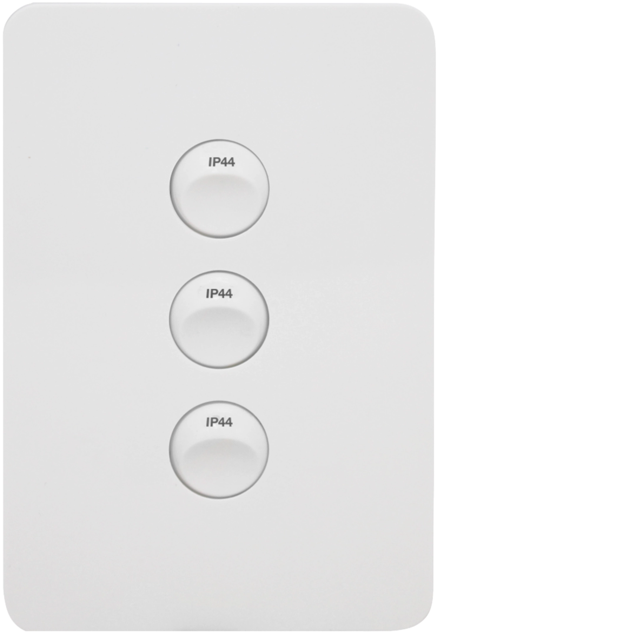 WBHWSV3 - Allure 3 Gang IP44 Plate Vert