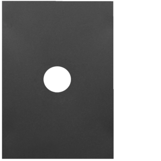 WBQCV1-MB - FIN 1 Gang Switch Cover MB