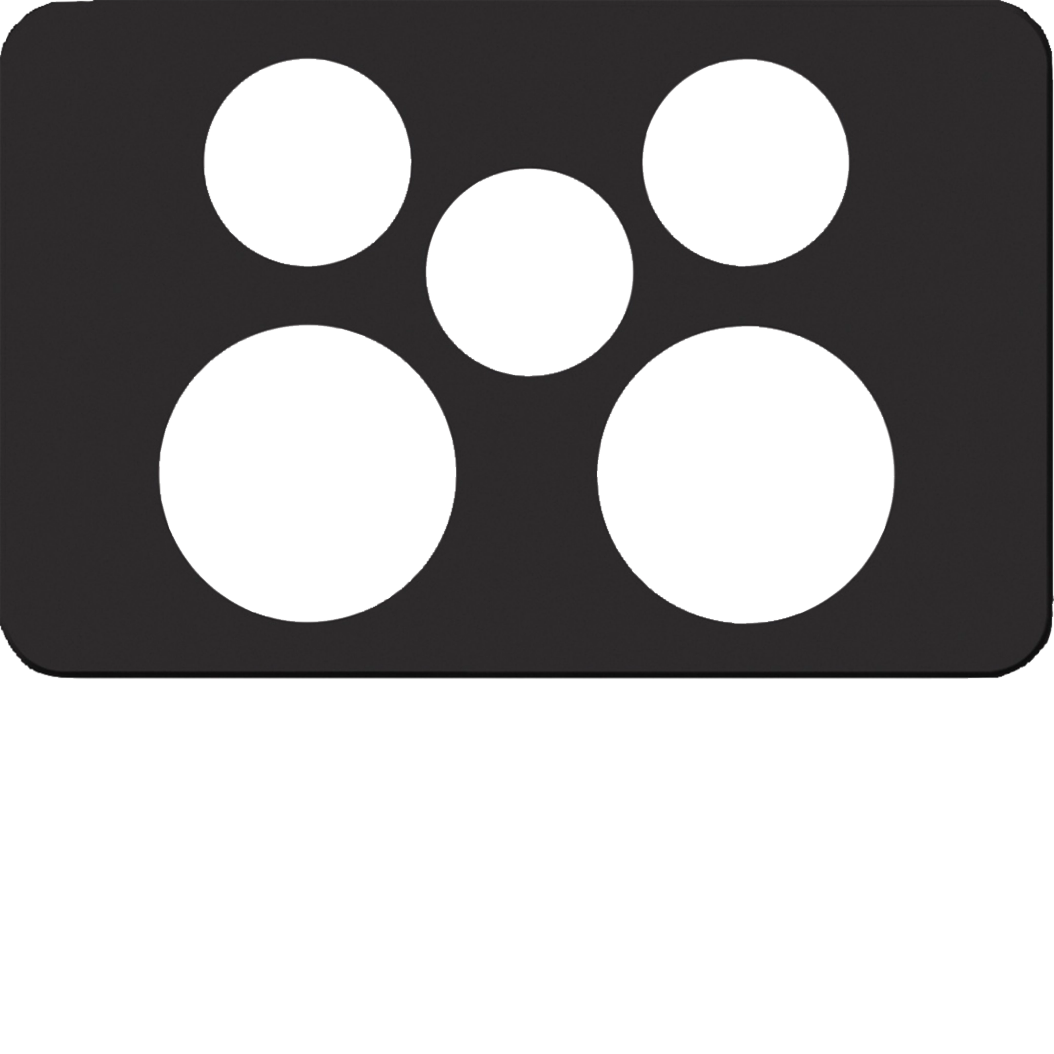 WBSCP2X-MB - Silhouette 2G socket + switch cover MB