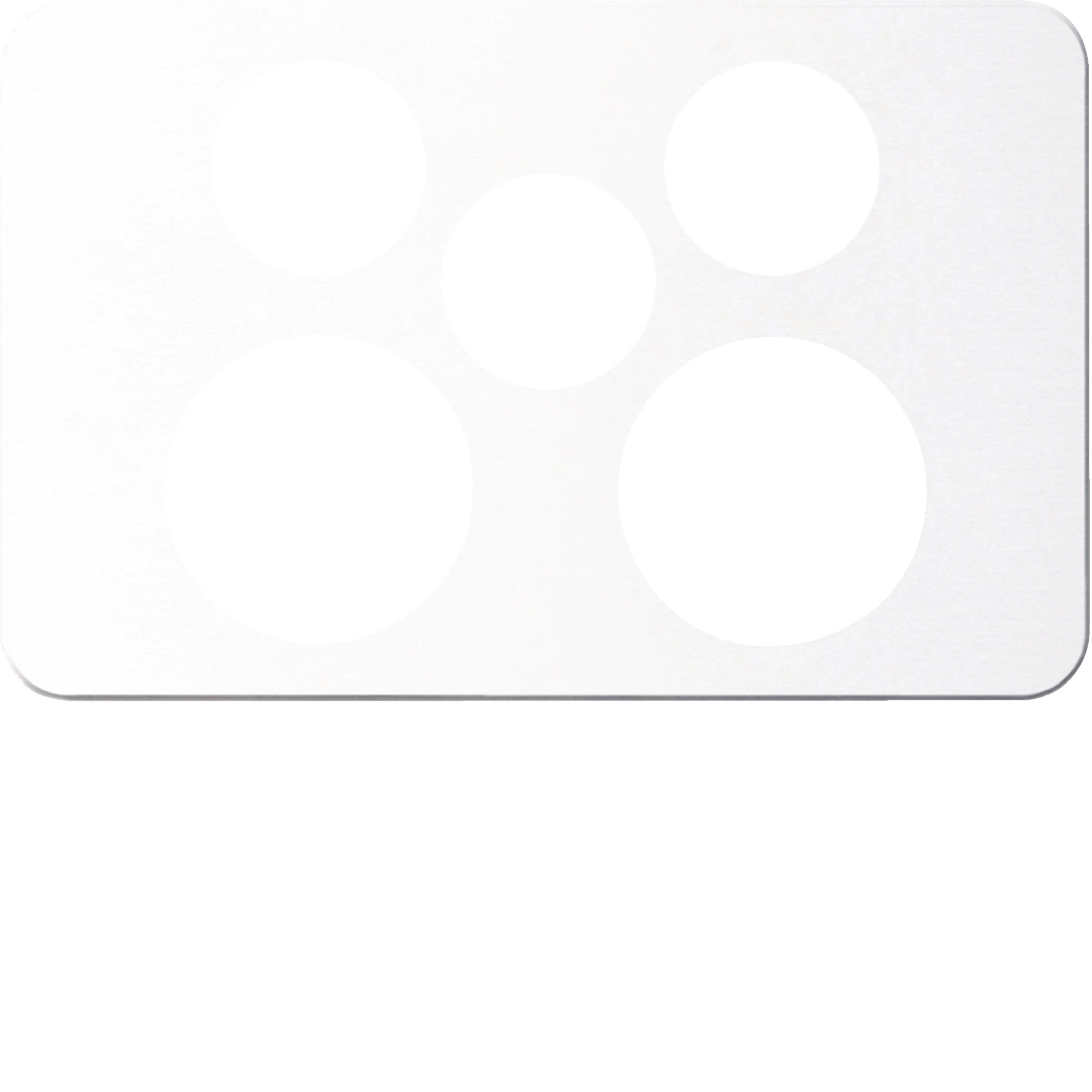 WBSCP2X-MW - Silhouette 2G socket + switch cover MW