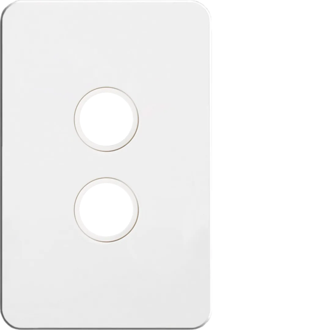 WBSSP2 - Silhouette 2G switch plate, no mech