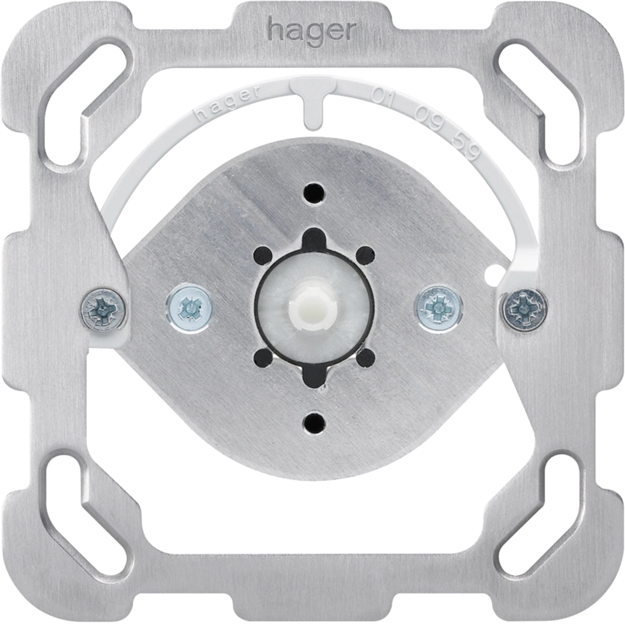 WH101802F - Intérieur interrupteur rotatif Hager S0/2L avec plaque de fixation