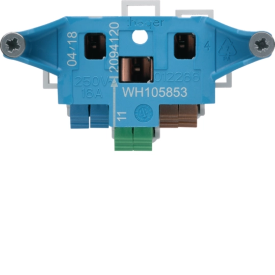 WH105853E - Intérieur prise Hager T13/23 avec bornes à ficher