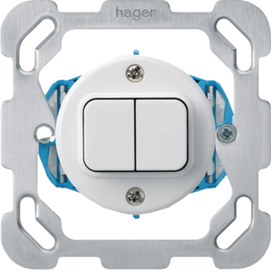 WH11100100B - UP-Druckschalter basico 1/1 weiss