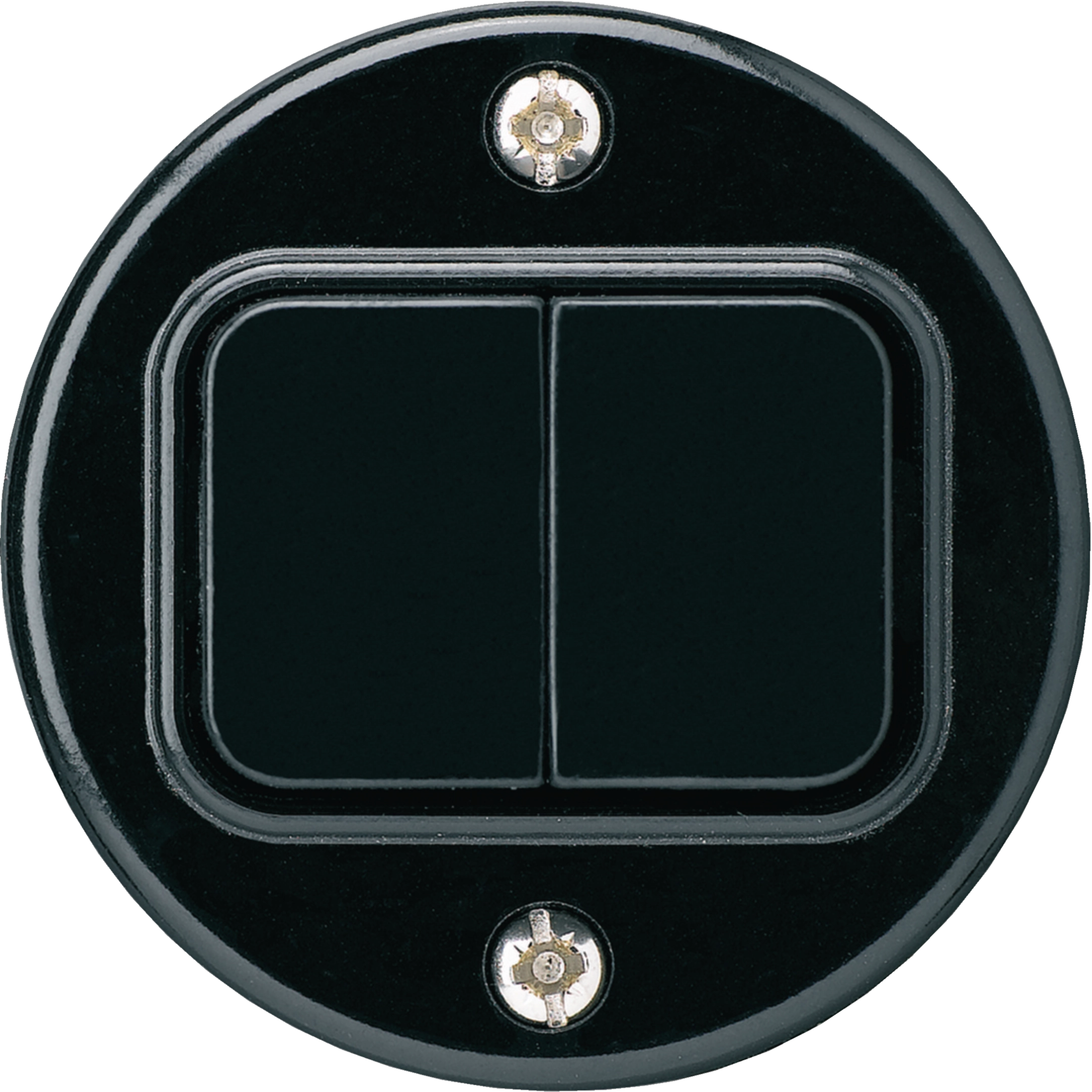 WH11100105H - Kit front. ENC basico Ø43mm noir pour interr.a.bouton double