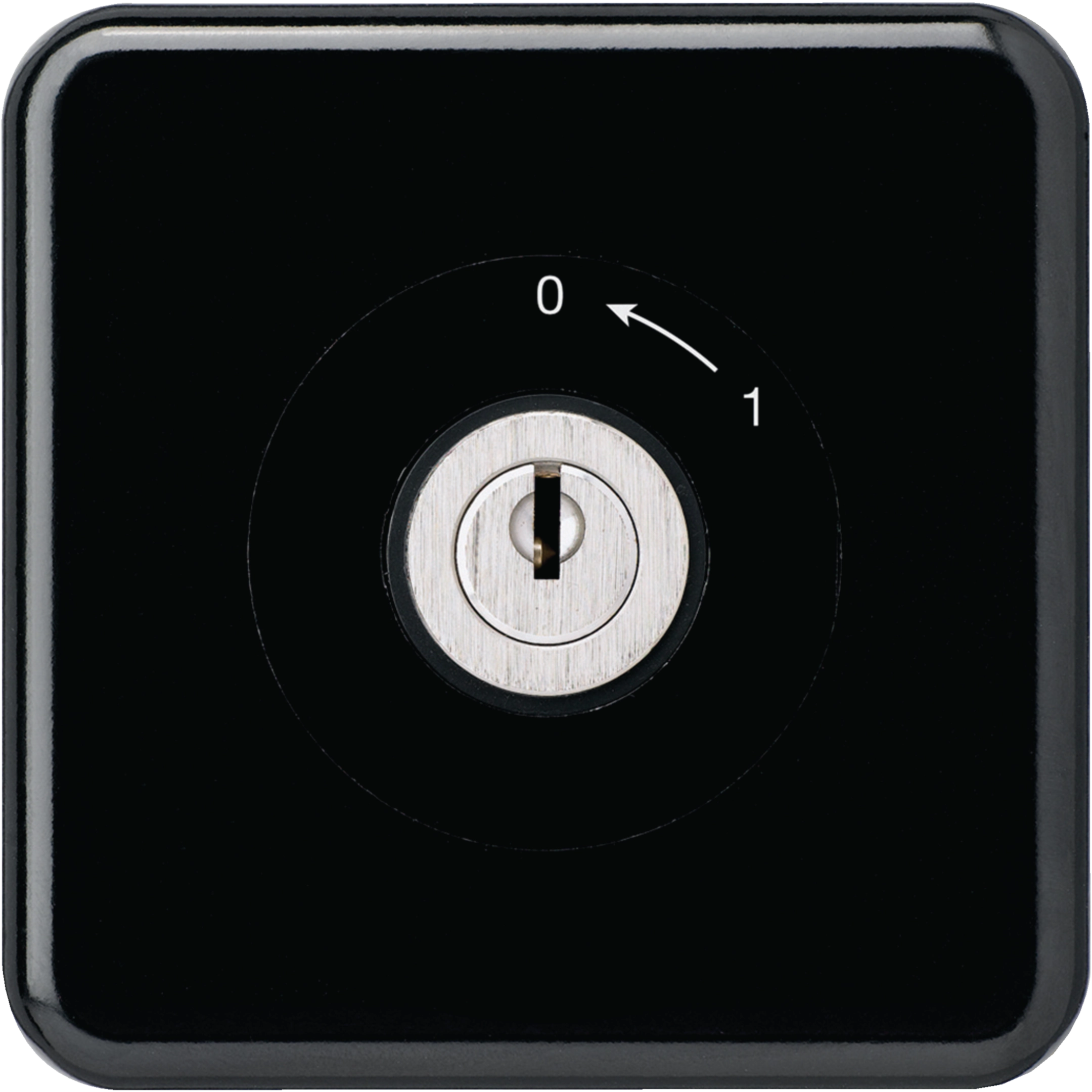 WH11184705C - Contact pivotant à clé ENC basico 1L noir avec cylindre KABA 8