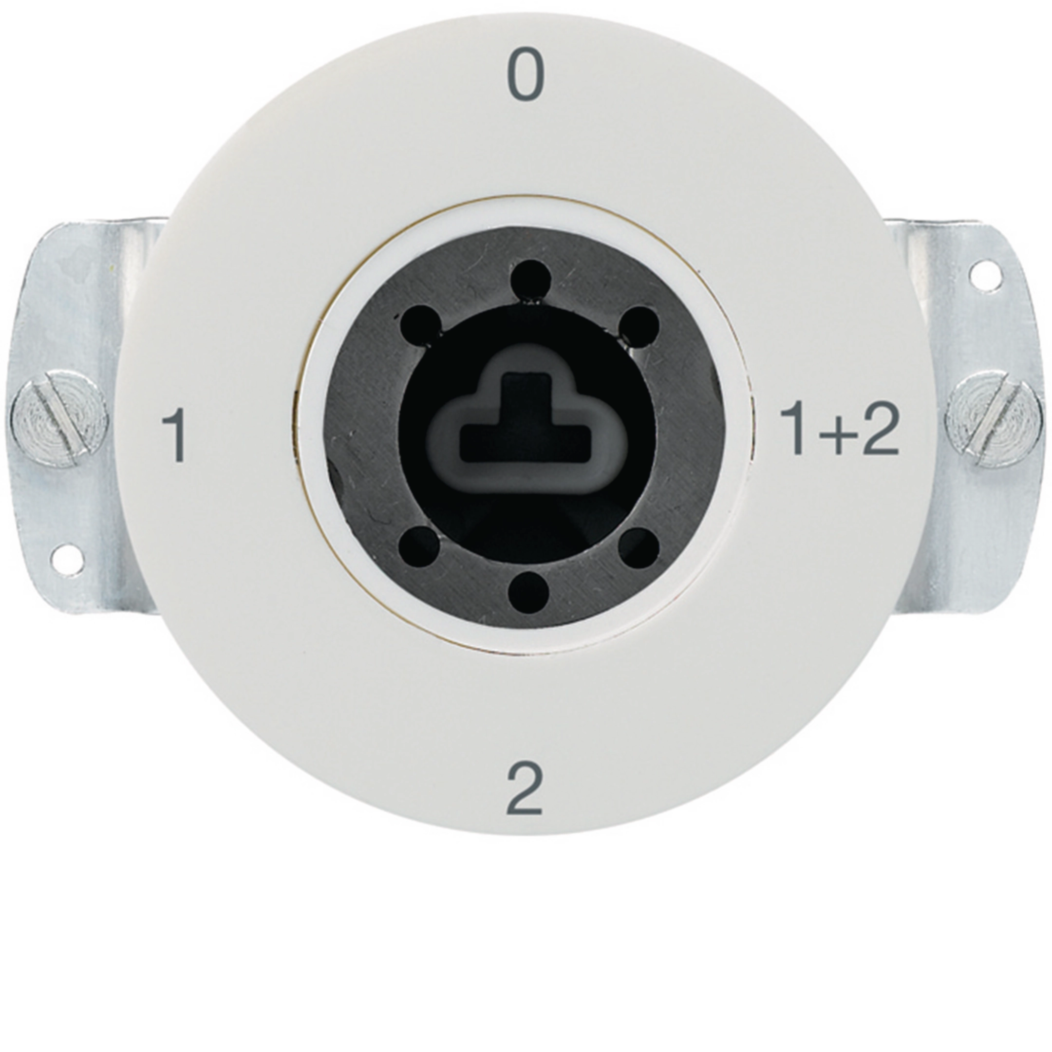 WH11186400A - Schlüsselschalter 1/1L basico weiss ohne Zylinder