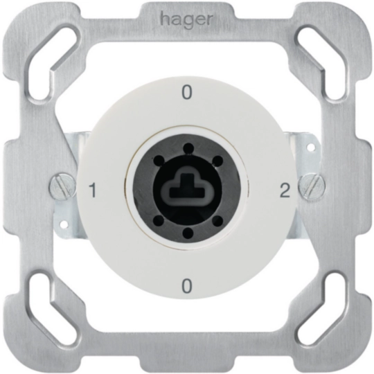 WH11186500B - Einsatz zu UP-Schlüsselschalter 2/1L basico weiss ohne Zylinder