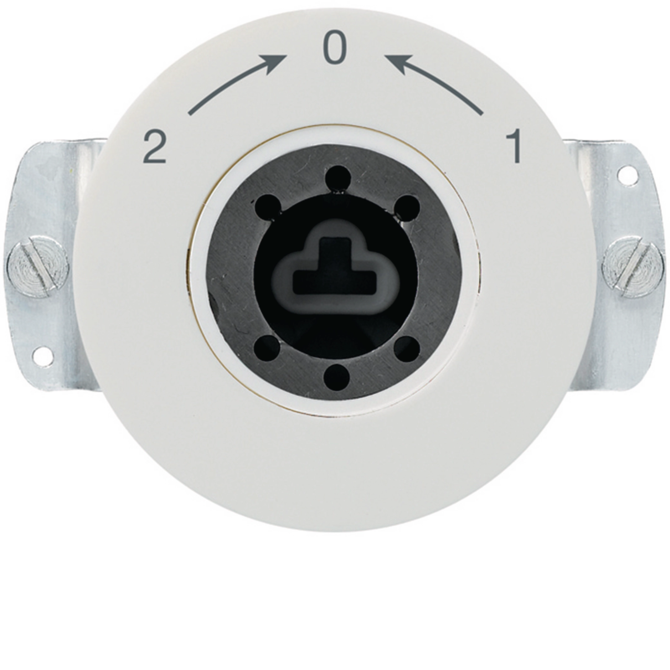 WH11186900A - Insert pour contact pivotant à clé basico 1L inverseur 2-0-1 blanc