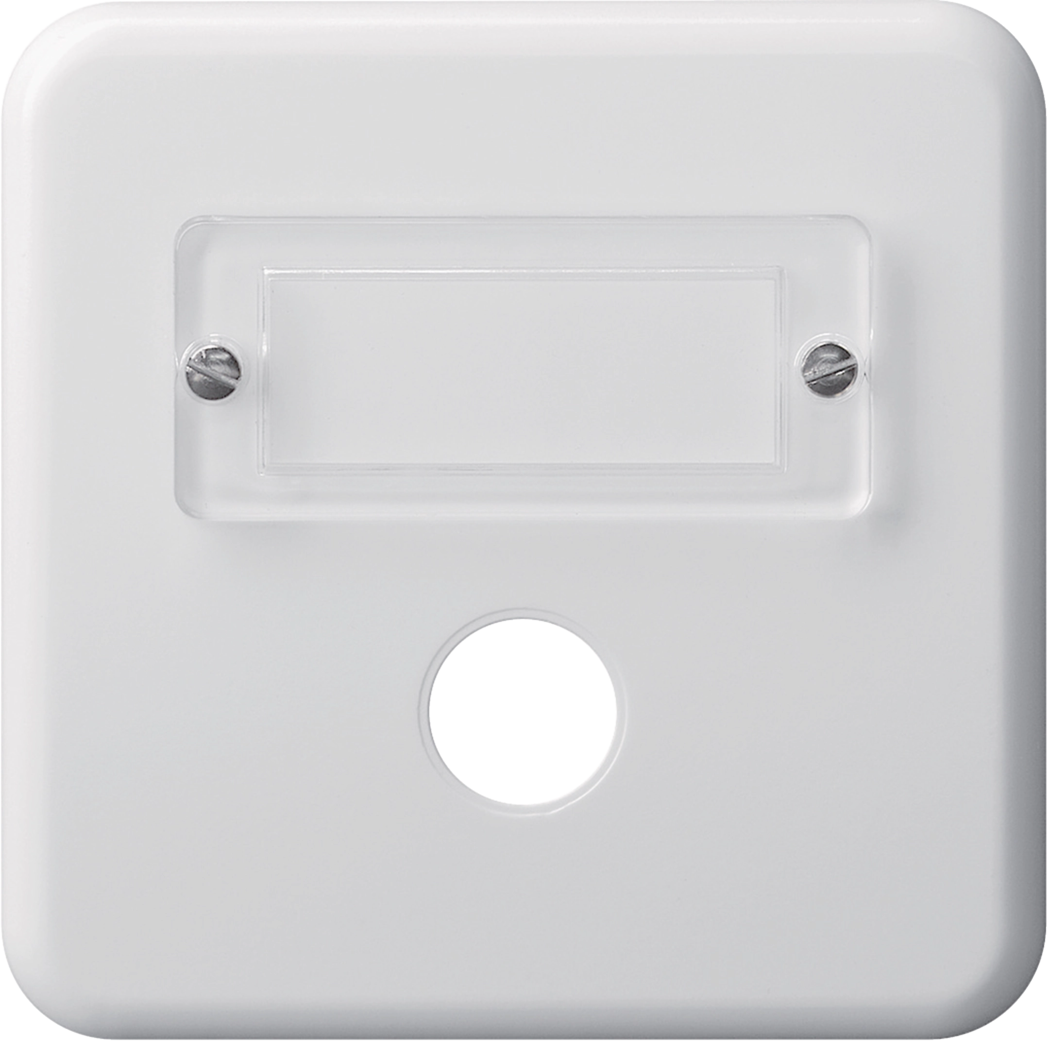 WH11561100Z - Plaque de recouvrement ENC basico I 1×sonnerie blanc