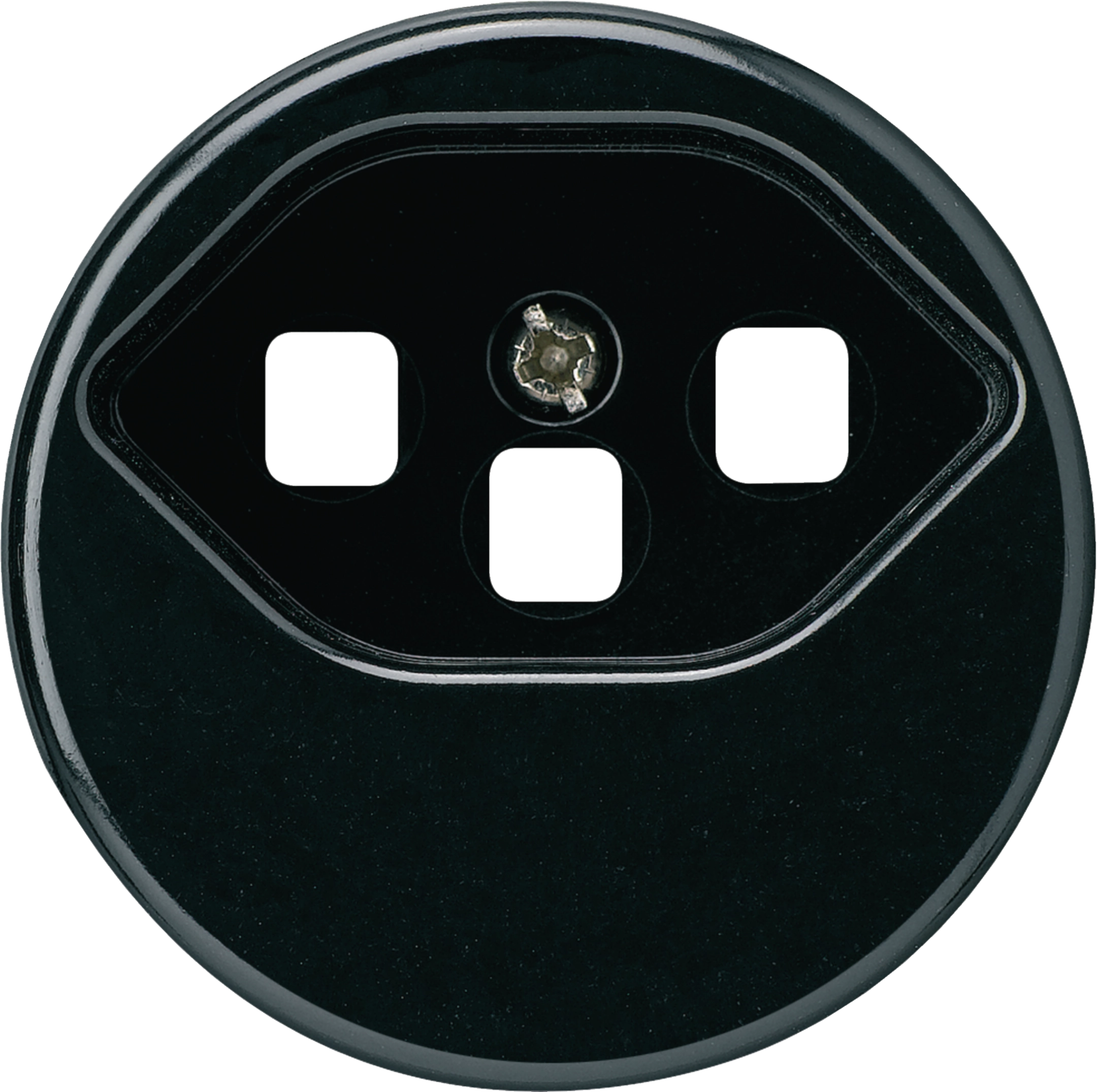 WH11585405H - Frontscheibe basico Typ 23 schwarz für Schraubklemmen